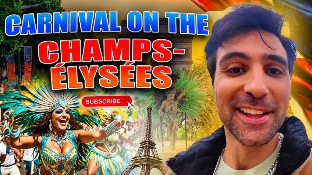 Brazilian Carnival on the Champs-Elysees: Rain Did Not Stop Anything
