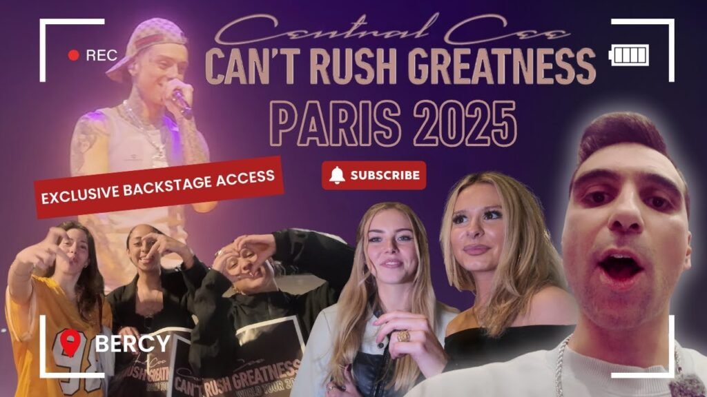 Central Cee at Accor Arena Paris: Pogos, a Toyota, and Freeze Corleone