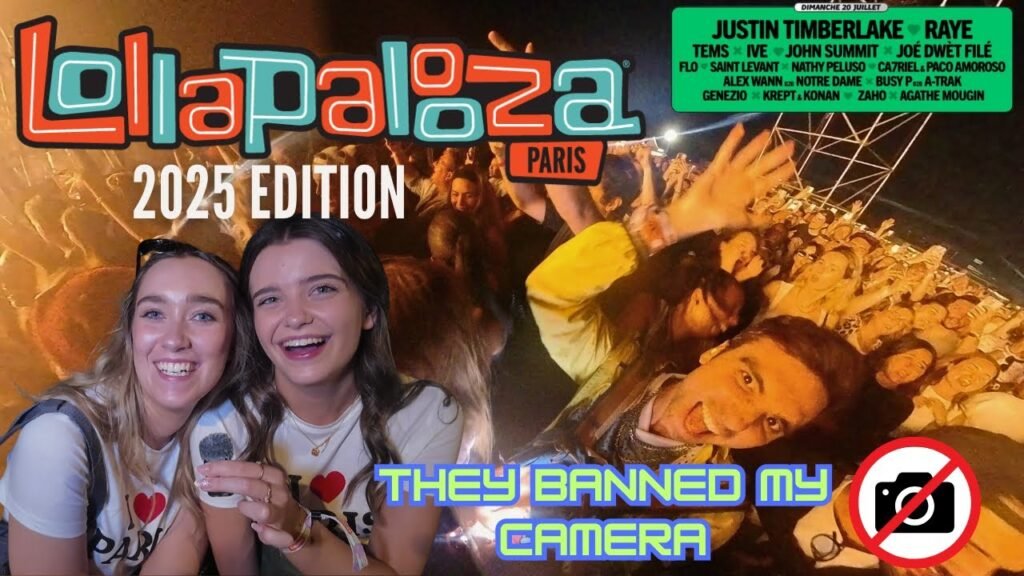 Lollapalooza Paris 2025: Timberlake, IVE, Zaho, Rain and No Camera Allowed