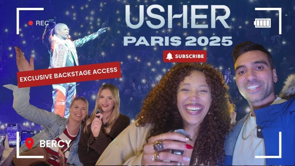 Usher Past Present Future Tour Paris: The MJ Tribute and the Macaron Moment